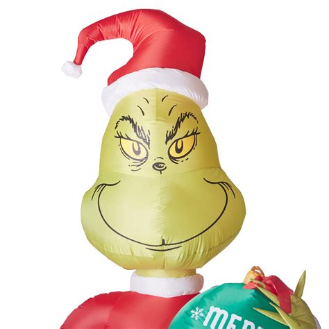 blowup grinch|11ft Grinch Inflatable .